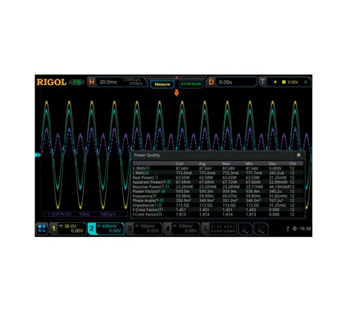 Опция анализа мощности DS7000-PWR Опция анализа мощности DS7000-PWR