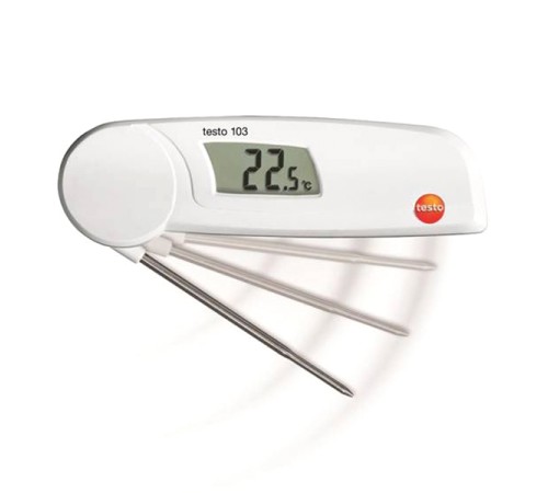 Testo 103 складной цифровой термометр для пищевой промышленности Testo 103 складной цифровой термометр для пищевой промышленности