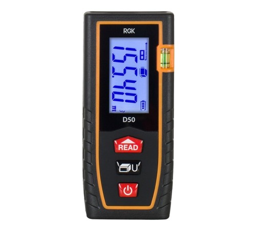 Лазерный дальномер RGK D50 (с поверкой) Лазерный дальномер RGK D50 (с поверкой)