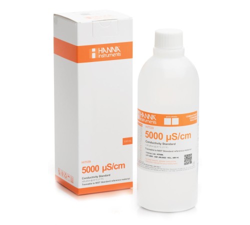 HI 7039 L Стандарт проводимости 5000 µS/cm HI 7039 L Стандарт проводимости 5000 µS/cm