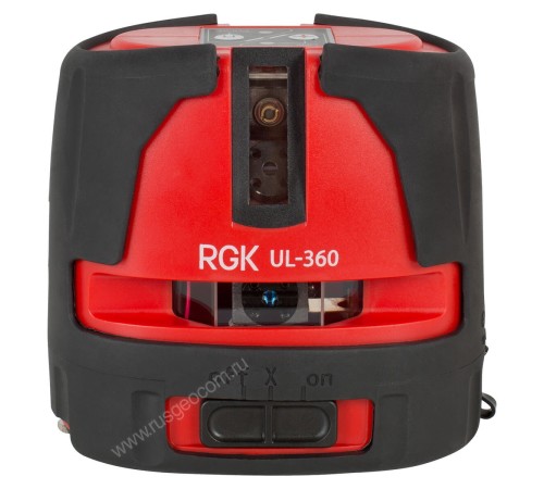 Лазерный уровень RGK UL-360 с калибровкой Лазерный уровень RGK UL-360 с калибровкой