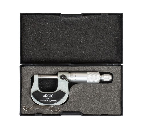 Микрометр RGK MCM-25 (с поверкой) Микрометр RGK MCM-25 (с поверкой)