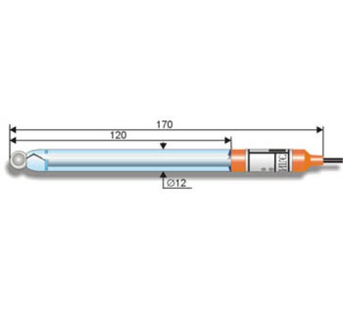 Электрод ЭЛИС-142 Na ионоселективный лабораторный Электрод ЭЛИС-142 Na ионоселективный лабораторный