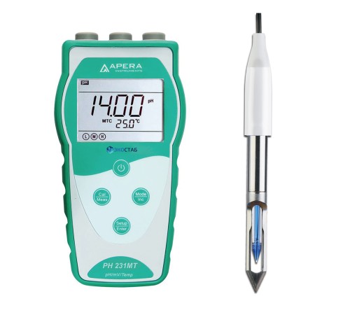 PH231MT ЭКОСТАБ Портативный pH-метр для мяса PH231MT ЭКОСТАБ Портативный pH-метр для мяса