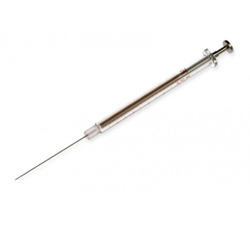 Шприц микролитровый Hamilton 500 мкл, 750 N, Cemented Needle, 22 gauge, 2 in, point style 2 Шприц микролитровый Hamilton 500 мкл, 750 N, Cemented Needle, 22 gauge, 2 in, point style 2