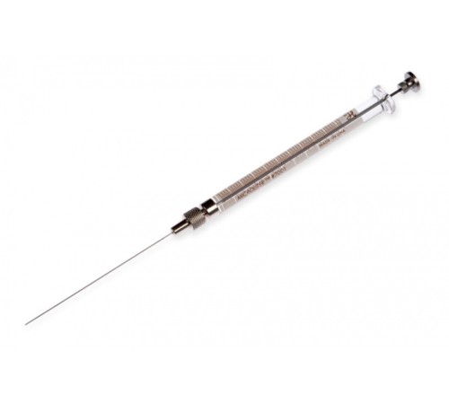 Шприц микролитровый Hamilton 1 мкл, 7001 KH, Knurled Hub Needle, 25 gauge, 2.75 in, point style 3 Шприц микролитровый Hamilton 1 мкл, 7001 KH, Knurled Hub Needle, 25 gauge, 2.75 in, point style 3