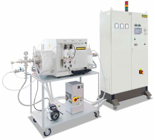 Печь трубчатая Nabertherm RHTH 50/150/16/P470 для вертикального режима, с трубой C799, 50х40х380 мм, 1600°C Печь трубчатая Nabertherm RHTH 50/150/16/P470 для вертикального режима, с трубой C799, 50х40х380 мм, 1600°C