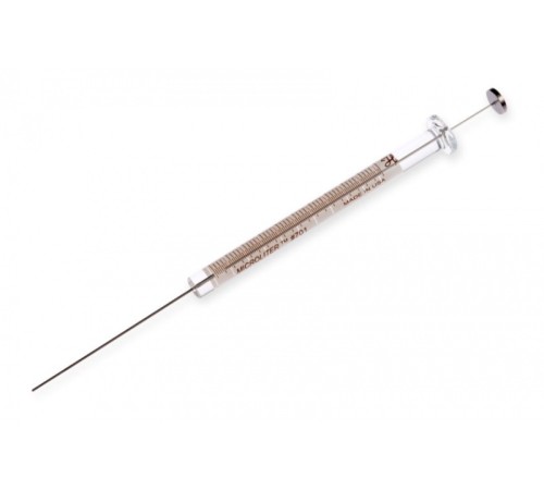 Шприц микролитровый Hamilton 10 мкл, 701 N, Cemented Needle, 22s gauge, 2 in., point style 3 Шприц микролитровый Hamilton 10 мкл, 701 N, Cemented Needle, 22s gauge, 2 in., point style 3
