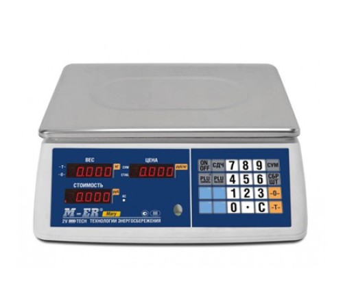 M-ER 223 AC-15.2 "Mary" LCD - Торговые электронные весы M-ER 223 AC-15.2 "Mary" LCD - Торговые электронные весы