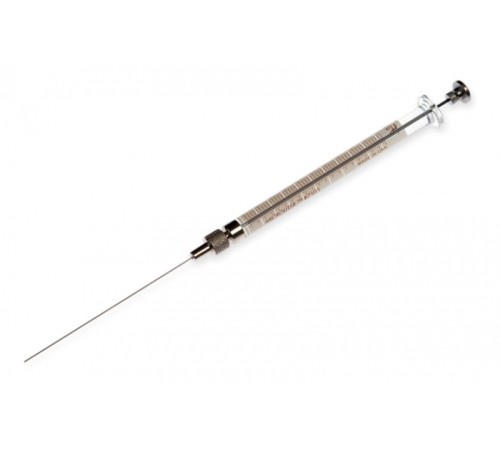 Шприц микролитровый Hamilton 5 мкл, 7105 KH, Knurled Hub Needle, 24 gauge, 2.75 in, point style 3 Шприц микролитровый Hamilton 5 мкл, 7105 KH, Knurled Hub Needle, 24 gauge, 2.75 in, point style 3