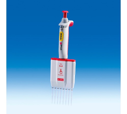 Пипет-дозатор многоканальный VITLAB micropipette -8, 30-300 мкл Пипет-дозатор многоканальный VITLAB micropipette -8, 30-300 мкл