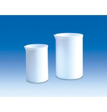 Стакан мерный VITLAB 5 мл, белый, PTFE