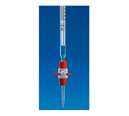 BRAND 13906 Бюретка компактная Silberbrand, PTFE-кран, 25 мл, градуировка 0.1 мл, Boro 3.3, черная полоса Шеллбаха BRAND 13906 Бюретка компактная Silberbrand, PTFE-кран, 25 мл, градуировка 0.1 мл, Boro 3.3, черная полоса Шеллбаха