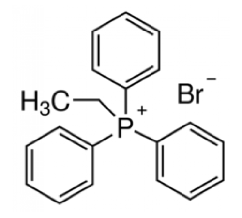 Этилтрифенилфосфин бромид, 98%, Acros Organics, 25г Этилтрифенилфосфин бромид, 98%, Acros Organics, 25г