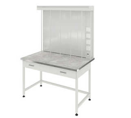 Стенд титровальной установки 1200х640х1830 с одним широким ящиком (Арт: 56.0534.30.08) Стенд титровальной установки 1200х640х1830 с одним широким ящиком (Арт: 56.0534.30.08)