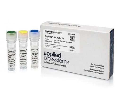 Буфер AmpliTaq 360 Buffer, 25 mM MgCl and 360 GC Enhancer, Thermo FS Буфер AmpliTaq 360 Buffer, 25 mM MgCl and 360 GC Enhancer, Thermo FS