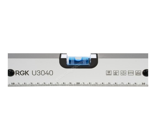Пузырьковый уровень RGK U3040 с калибровкой Пузырьковый уровень RGK U3040 с калибровкой