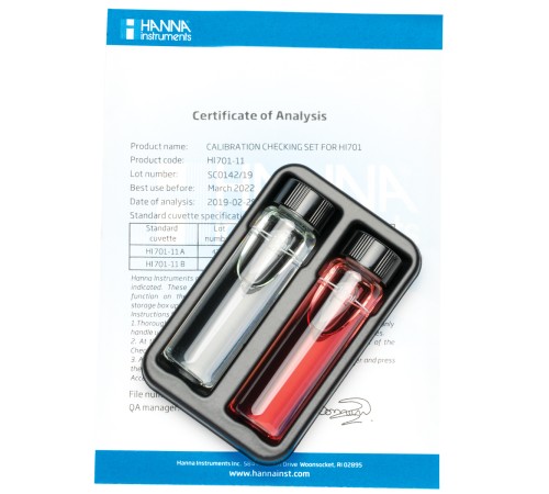 HI 701-11 калибровочные стандарты для прибора HI 701 HI 701-11 калибровочные стандарты для прибора HI 701