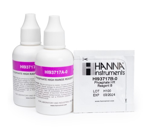 HI 93717-01 реагенты на фосфат, 0-30 мг/л, 100 тестов HI 93717-01 реагенты на фосфат, 0-30 мг/л, 100 тестов