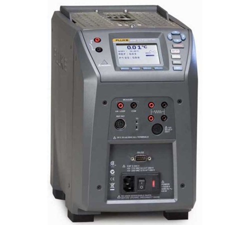 Полевой сухоблочный калибратор температуры Fluke 9142-C-P-256 Полевой сухоблочный калибратор температуры Fluke 9142-C-P-256