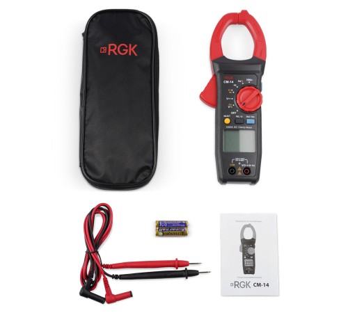 Токоизмерительные клещи RGK CM-14 Токоизмерительные клещи RGK CM-14