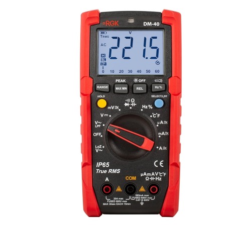 Мультиметр RGK DM-40 Мультиметр RGK DM-40