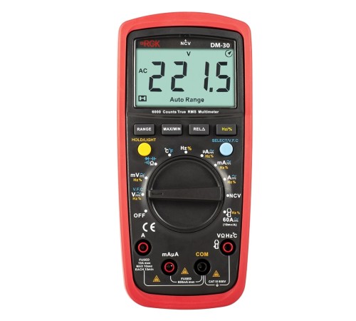 Мультиметр RGK DM-30 с поверкой Мультиметр RGK DM-30 с поверкой